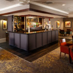 The hotel bar at Mercure Bradford Bankfield Hotel