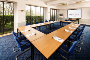 Central park west meeting room at Mercure Bradford Bankfield Hotel